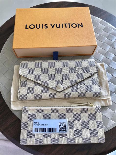 louis vuitton josephine wallet azur